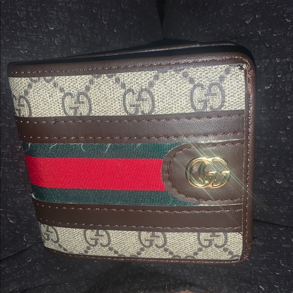 Gucci Brown and Red Men's Wallet